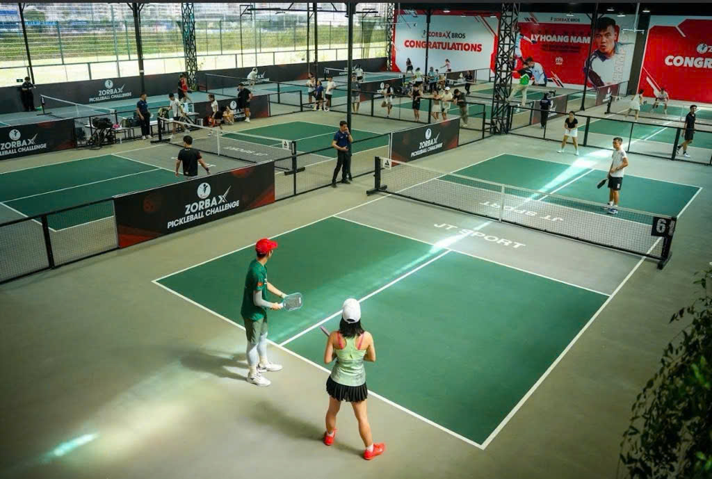 Courts from above