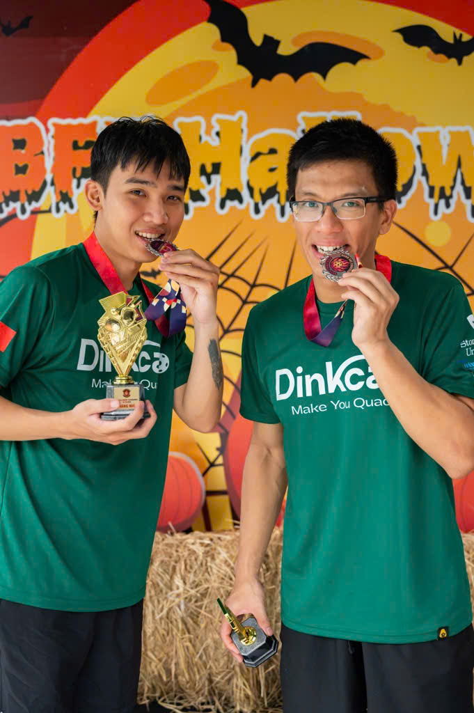 Players with medals